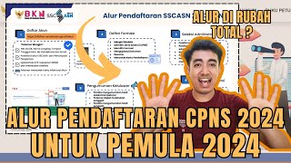 DAFTAR CPNS UNTUK PEMULA  BEGINI ALUR PENDAFTARAN CPNS 2024 LENGKAP DARI BUAT AKUN SAMPAI LULUS [upl. by Elora]