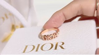 【開封動画】M vlog DIOR🤍リングring DIOR ring 楽しく理想を叶える人生☺️ 妥協しない [upl. by Mick]