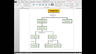 Mapa conceptual en Excel y copiar a Word [upl. by Leima416]