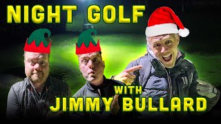 THE WEIRDEST XMAS PARTY FIGHT EVER 🥊🎅🏻😂  DALES V BULLARD  NIGHT GOLF 🏌️‍♂️ [upl. by Enayr]