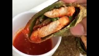 low carb chicken tortilla wrap recipe [upl. by Amand]