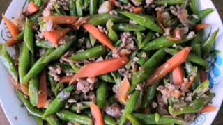 Ginisang Baguio Beans simple recipe [upl. by Ailyn]