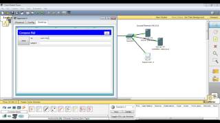 Packet Tracer servidor WEB Correo DNS DHCP implementando RIPv2 33 [upl. by Dolly]