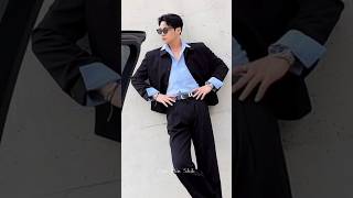 Korean oppas cool appearance on the office model fashion style Lee Min Shik [upl. by Aynnek]