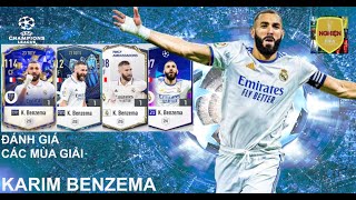 REVIEW FO4 GIẢI MÃ KARIM BENZEMA FO4 CÁC MÙA GIẢI  LẦN 2 NGHIỆN FIFA [upl. by Ramo]