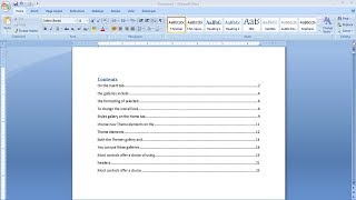 How to create index in ms word [upl. by Stanwinn]