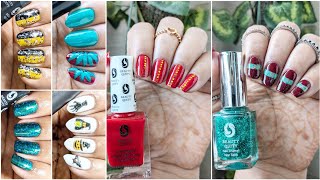 simple nail art design 🥰🥰youtubenailart [upl. by Llenyar]