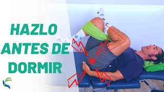 4 Ejercicios para la CIATICA antes de DORMIR 😴  Fisiolution [upl. by Ahsener]