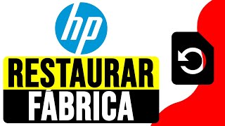 Cómo RESTAURAR de FÁBRICA Laptop HP Windows 10 2024  Restablecer HP Windows 10 [upl. by Jeana]