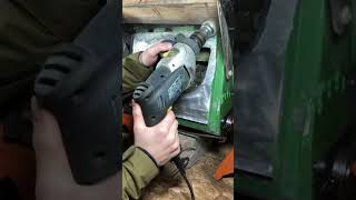 Satisfying Make Over on the Bagging Compartment John Deer Mower shorts fyp fypyoutube [upl. by Airlie]