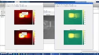 Emissivity calculation using thermal imaging in MATLAB [upl. by Neellok]