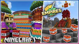 TNT Traps amp Mega Base Almost Done  Empires SMP  Ep23 117 Survival [upl. by Cesar329]