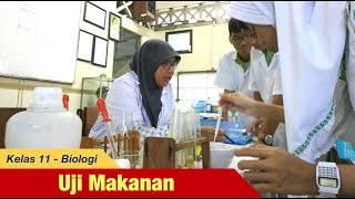 Kelas 11  Biologi  Uji Makanan  Video Pendidikan Indonesia [upl. by Dagnah]