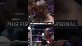 Gokhan Saki and Melvin Manhoef INTENSE staredown leads to crazy fight 👀 kickboxing mma boxing [upl. by Fafa735]