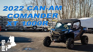 2022 CANAM COMMANDER XT 1000R features and accessories [upl. by Attennhoj]