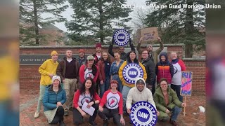 UMaine Graduate Workers Union push for contract a year into negotiations [upl. by Jann]