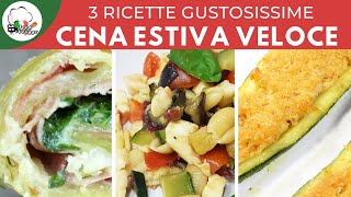 Cena estiva dellultimo minuto Menù velocissimo  FoodVlogger [upl. by Fleur]