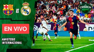 🚨 BARCELONA vs REAL MADRID EN VIVO 🔥 EL CLASICO TOUR 2024 ¡SE REANUDA EL PARTIDO [upl. by Mohammed]