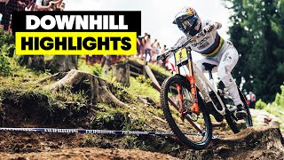 Best Moments from Leogang Downhill MTB World Cup 2022 [upl. by Wycoff]