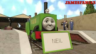 TTTE Trainz Custom Nameboard Sequence [upl. by Ainevuol106]