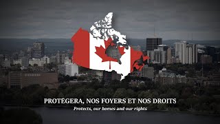 quotO Canadaquot  Canadian National Anthem  Bilingual Lyrics [upl. by Notnilk]