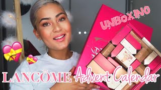 LANCOME Advent Calendar бүгдээрээ нээж үзье UNBOXING 💝 [upl. by Yerffoej]