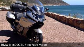 2011 BMW K1600GTL First Ride  MotoUSA [upl. by Ritchie]