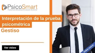 24 Interpretación de la prueba psicométrica  psicotécnica  Gestiso  PsicoSmart [upl. by Adav]