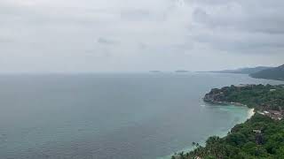 Viewpoint Looking Down on Haad Rin Beach [upl. by Mariel]