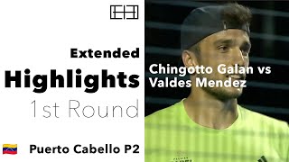 🇪🇸 1st Round Chingotto Galan PADEL PUERTO CABELLO P2 Extended Highlights [upl. by Ivetts180]