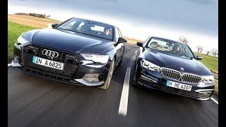 2019 Audi A6 40 TDI quattro vs 2019 BMW 520d xDrive [upl. by Cerveny]