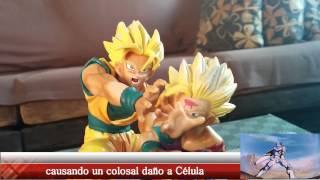 Figura Goku y Gohan Kamehameha Dragon Ball Z [upl. by Raseta]