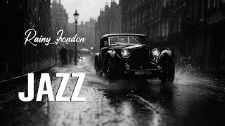 Swing Jazz Meets Rainy London Streets 🌆 Timeless 1930s Big Band Tunes in a Vintage Cityscape [upl. by Goldy]