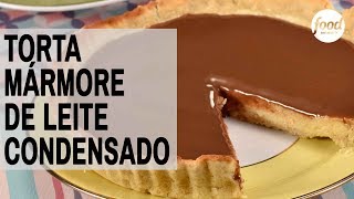 TORTA MARMORE DE LEITE CONDENSADO  COZINHA FOOD NETWORK [upl. by Larrabee]