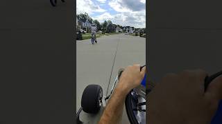 Kid vs Race kart 😱 race funny gocart summervibes fast bike [upl. by Salohci210]