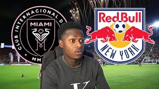 Inter Miami vs New York Red bulls  REACTION🔥🔥 [upl. by Dorrehs260]