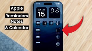 iOS 18  What’s new in Apple Notes Reminders amp Calendar [upl. by Chancelor]