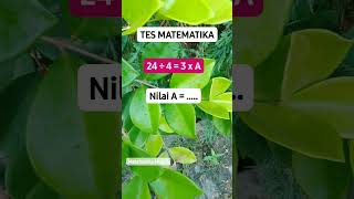 Tes Logika❗❗❗ tekateki matematika matematikadasar maths trikcepatmatematika [upl. by Feldt]