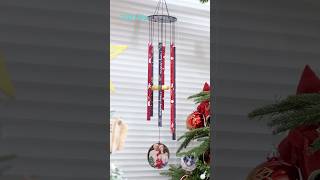 🔔Ring the Christmas season with Sublimation Wind Chimes pydlife shorts windchimes christmas [upl. by Lohner]