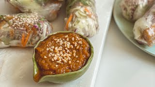 Thai Satay Sauce recipe Quick and easy to make sataysaucerecipe vegansauce veganthaifood vegan [upl. by Oicnerolf]