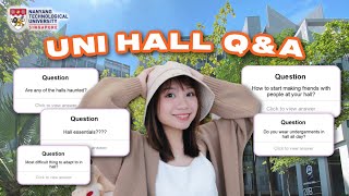 UNI HALL QampA Everything you need to know about living in hall🤓 [upl. by Maisie249]