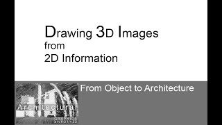 Drawing 3D Images from 2D Information VC ARCH GRAPHICS [upl. by Ribaudo]