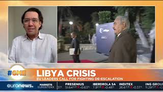 Libya crisis EU leaders call for deescalation  GME [upl. by Owen]