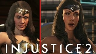 Injustice 2 New Character Model Improvements [upl. by Eiramoj]