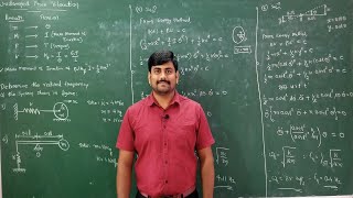 Lecture 6 Problems on undamped free vibration 5 amp 6 Mod 1 Mechanical Vibrations by GURUDATTHM [upl. by Mij234]