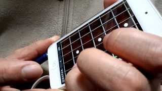 高中正義 Ready To Fly コピー iPod touch PocketGuitar Masayoshi Takanaka [upl. by Ayinat]