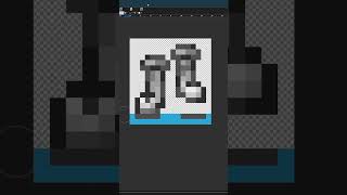 Day 47 Leather Boots 2nd last armor set minecraft texturepack pixelart fyp hypixel [upl. by Nance]