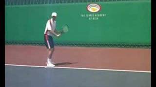 Tennis Footwork  Forehand And Backhand [upl. by Doone474]