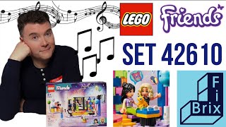 LEGO Friends Set 42610 Karaoke Music Party REVIEW [upl. by Albrecht]