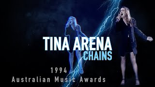 TINA ARENA  Chains  1994 Australian Music Awards [upl. by Xuaegram]